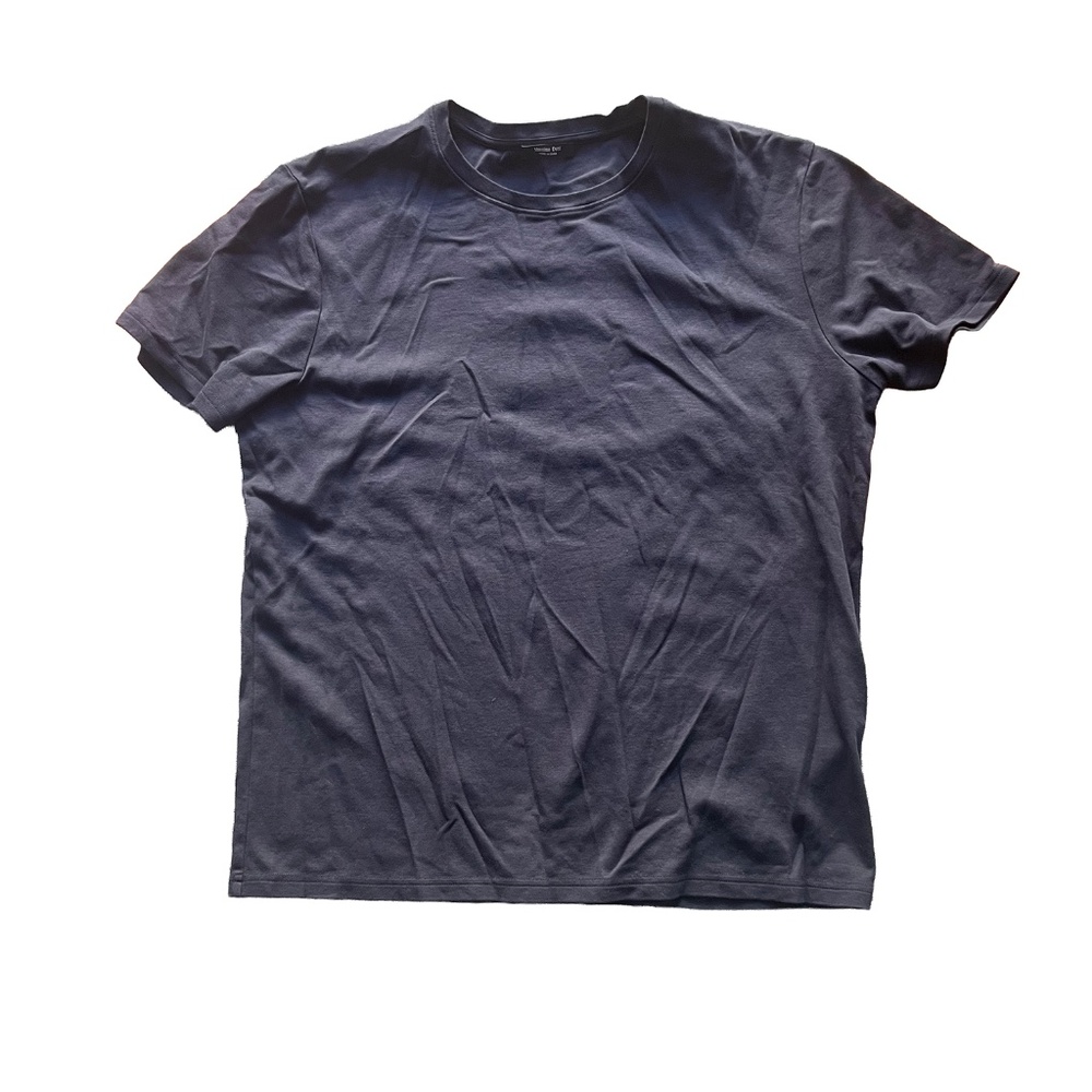 Massimo Dutti Men’s T-Shirt Bundle (L) | Black + Olive | Great Basics